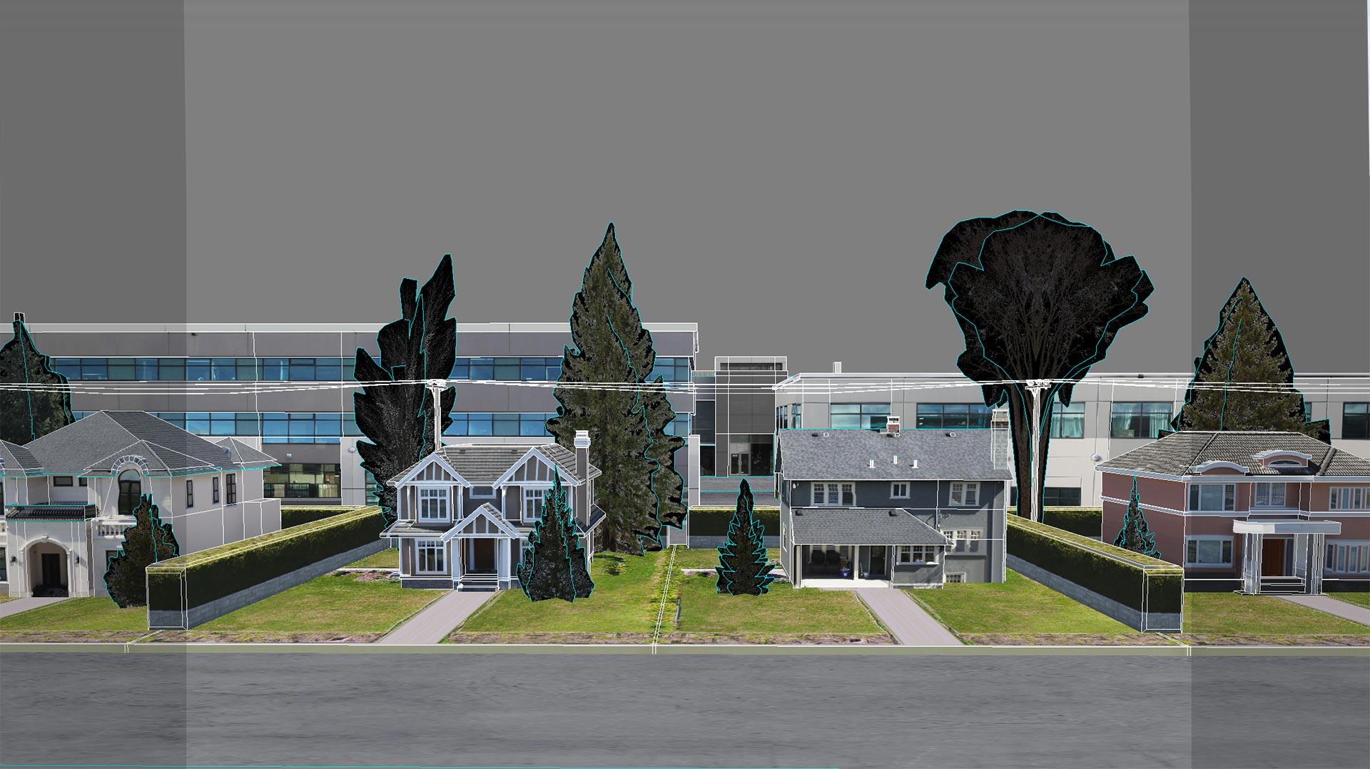 2.5D CITY MODELING & PROJECTION