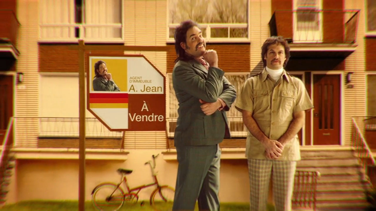 PERIOD MATTE PAINTING - 1970s QUEBEC