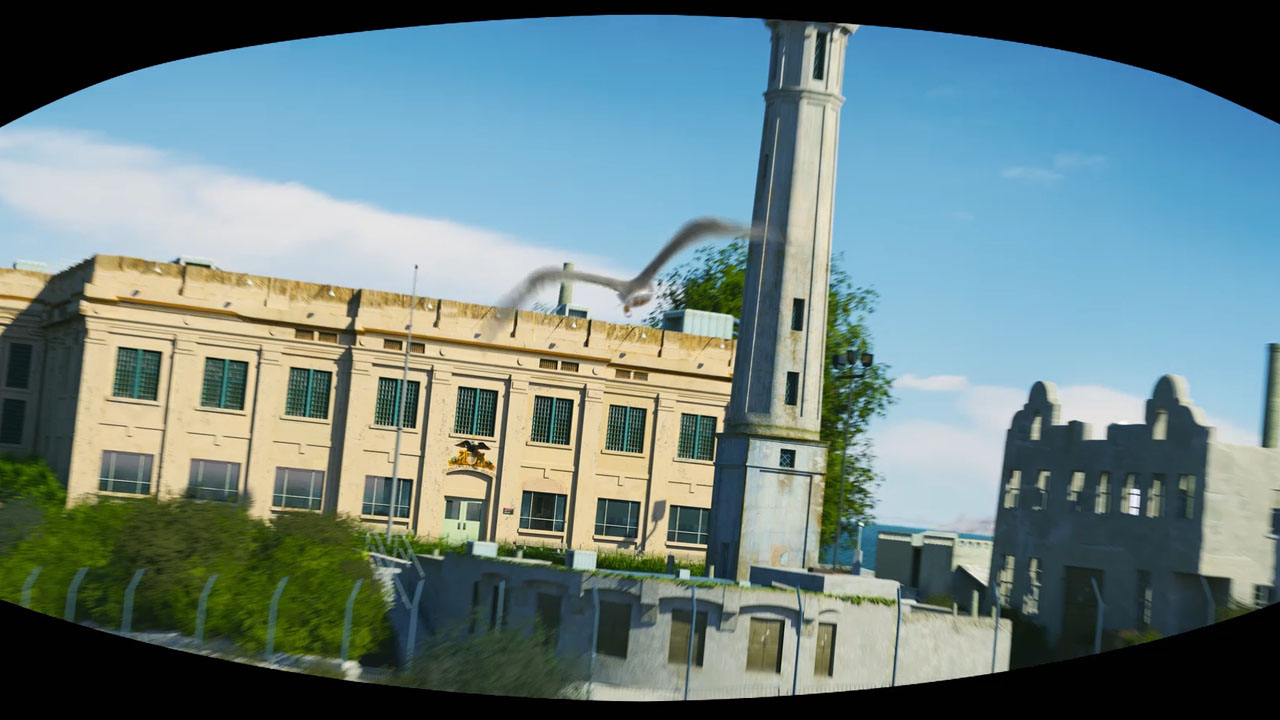 FULL CG - ALCATRAZ CLOSE UP