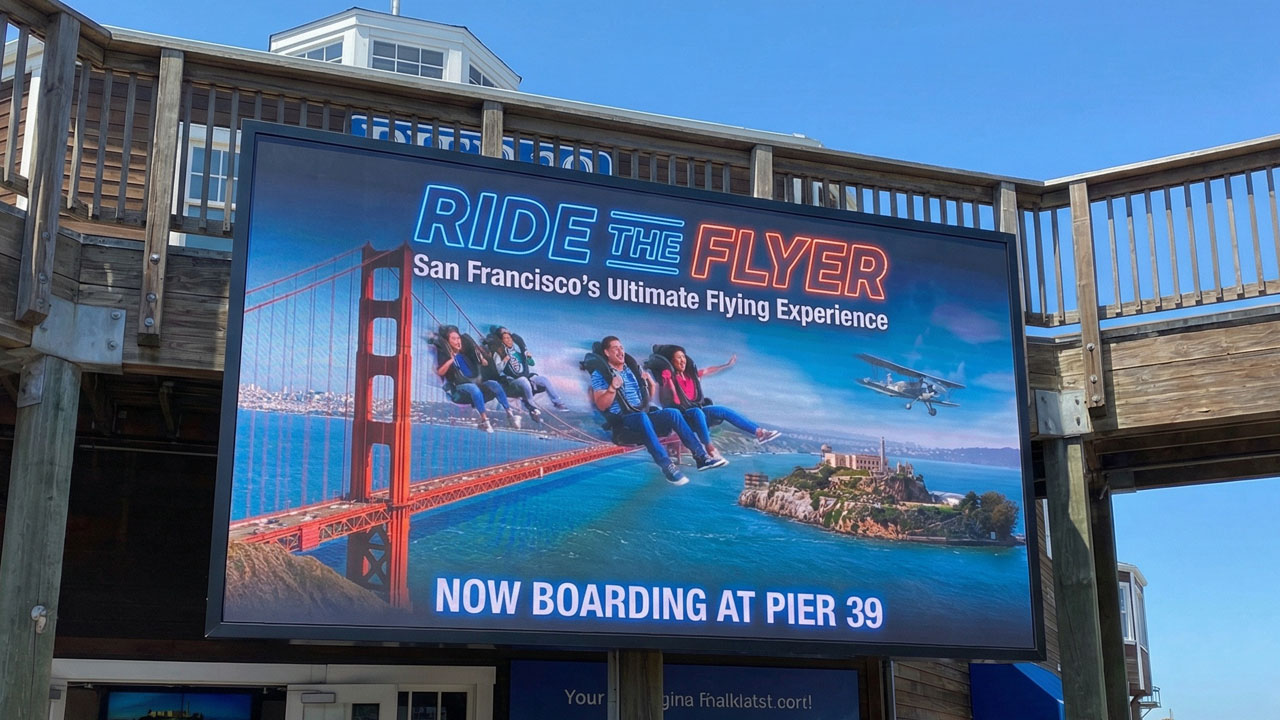 AD BOARD – PIER 39