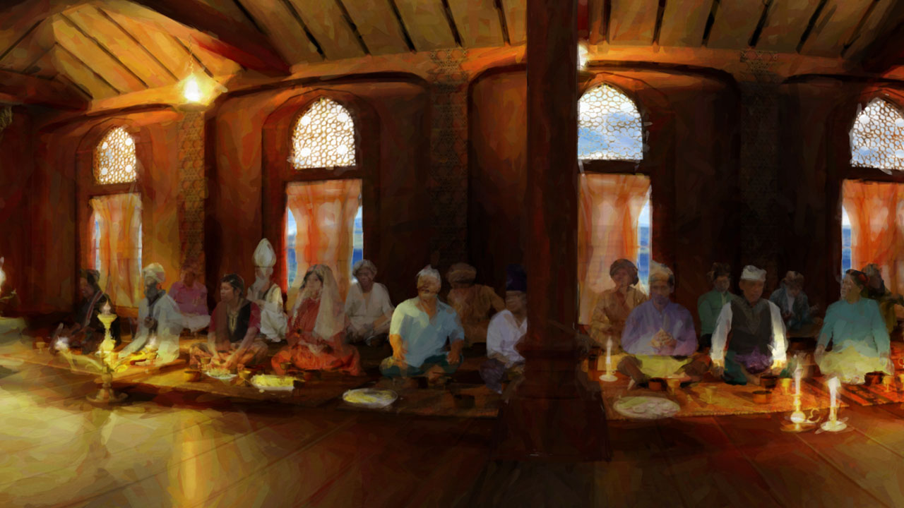 Coastal Settlement – Night